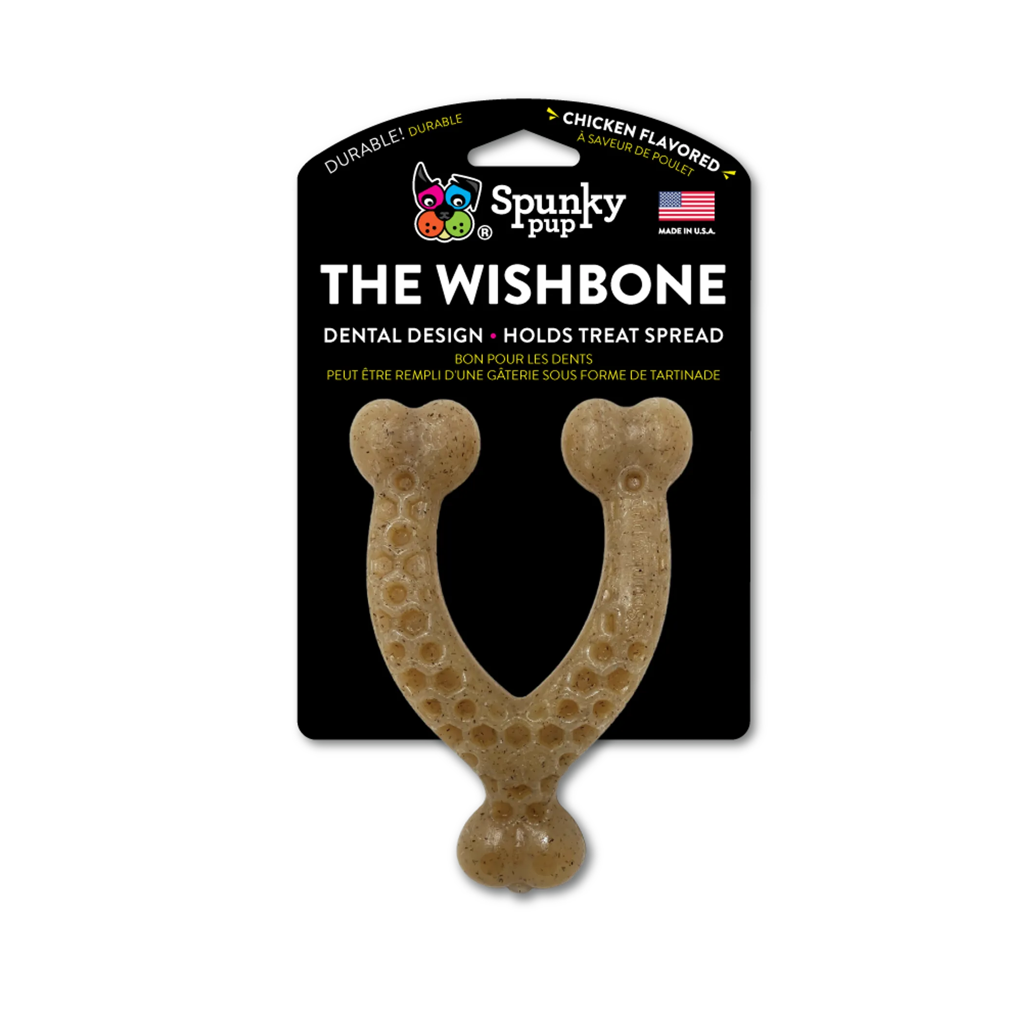 Spunky Pup Wishbones – Chew Big or Go Home